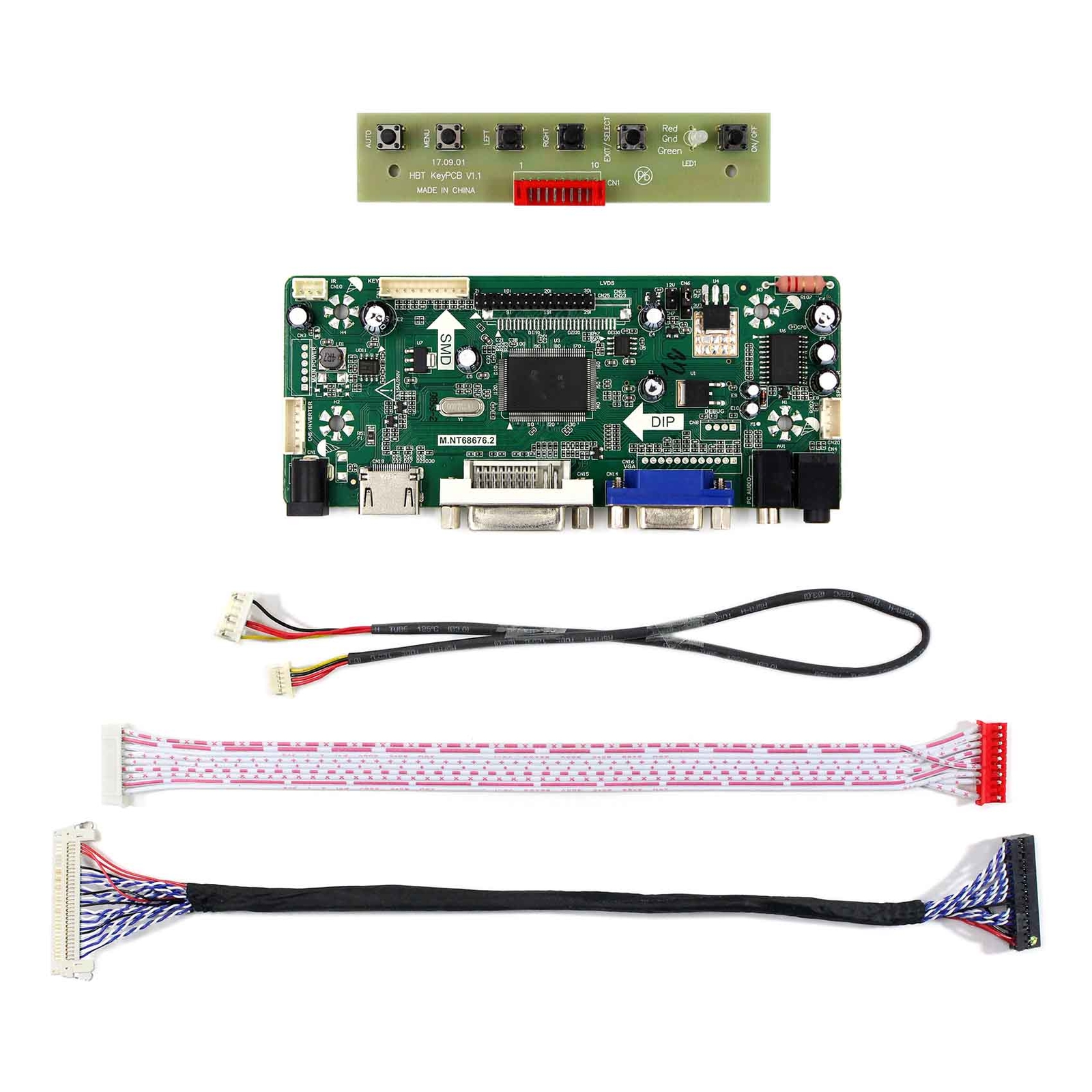DVI VGA HDM I LCD Controller Board for 18.5" G185HAN01.0 1920x1080 LCD Screen