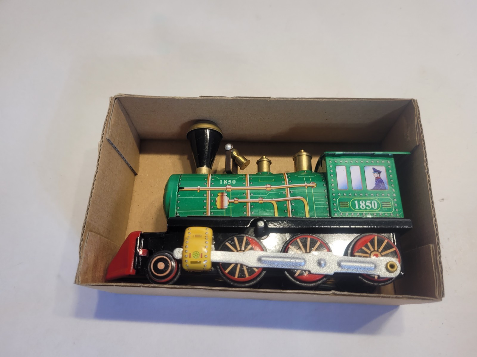 Schylling Retro Tin Toy - Vintage Wind-Up Locomotive Train Vintage NOS NEW