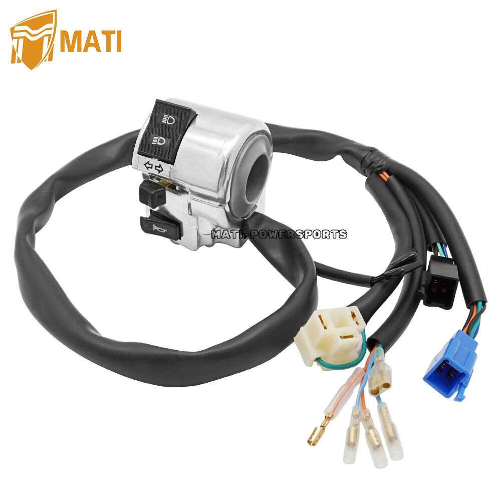 Left Control Turn Signal Switch Headlight for Honda VTX1300C VTX1300 2004-2009