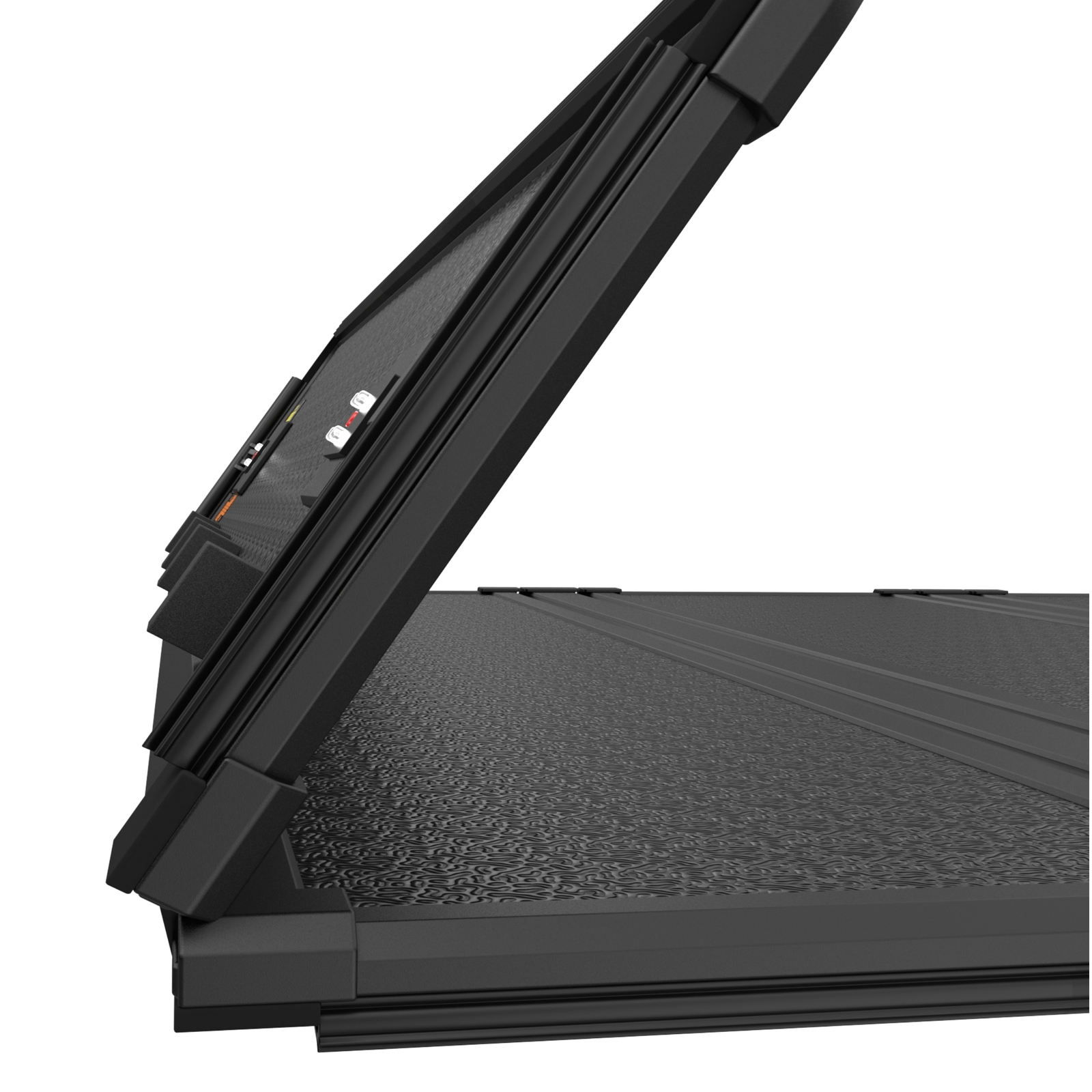 5FT Hard Tonneau Cover Truck Bed Cover For 05-24 Nissan Frontier 3-FOLD W/ Led