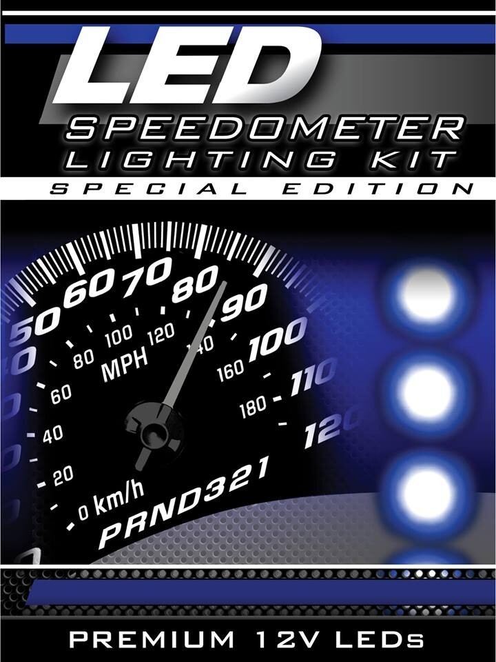 Dash Lights Bulb Replacement Kits with White LEDs 03 04 05 06 Suburban Avalanche