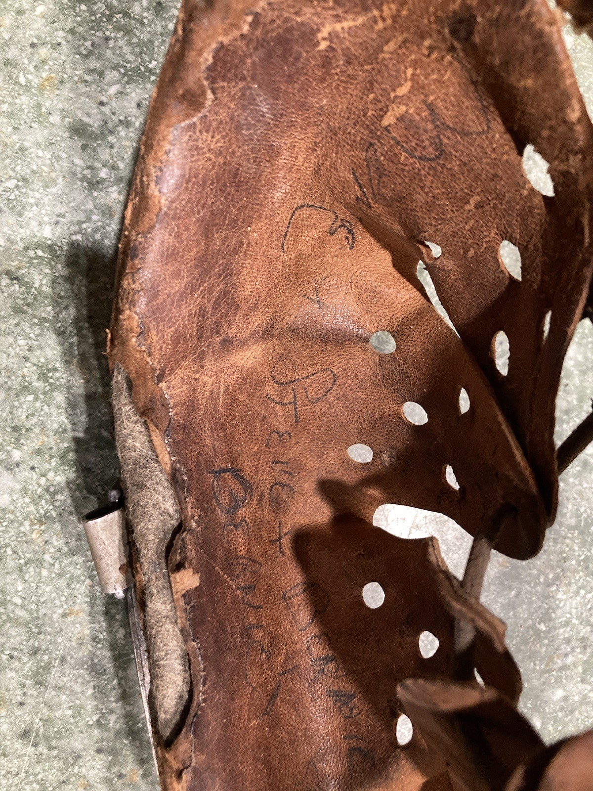 WWII German Helmet Liner Size 66n.A. – 59 with Aluminum Band – DRP 1939 Dated