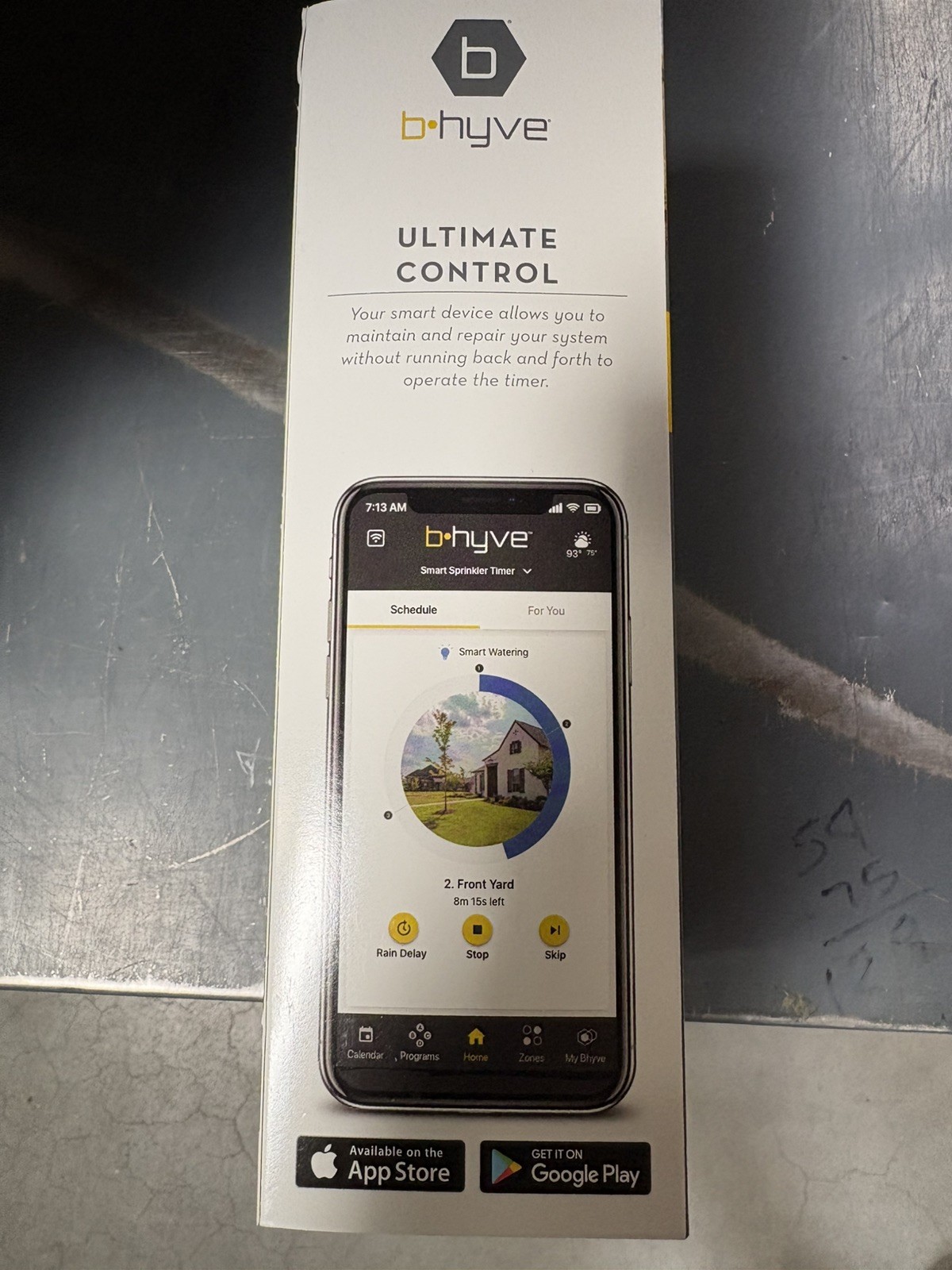 Orbit B-hyve 4-Zone Smart Indoor Sprinkler Controller - 57915