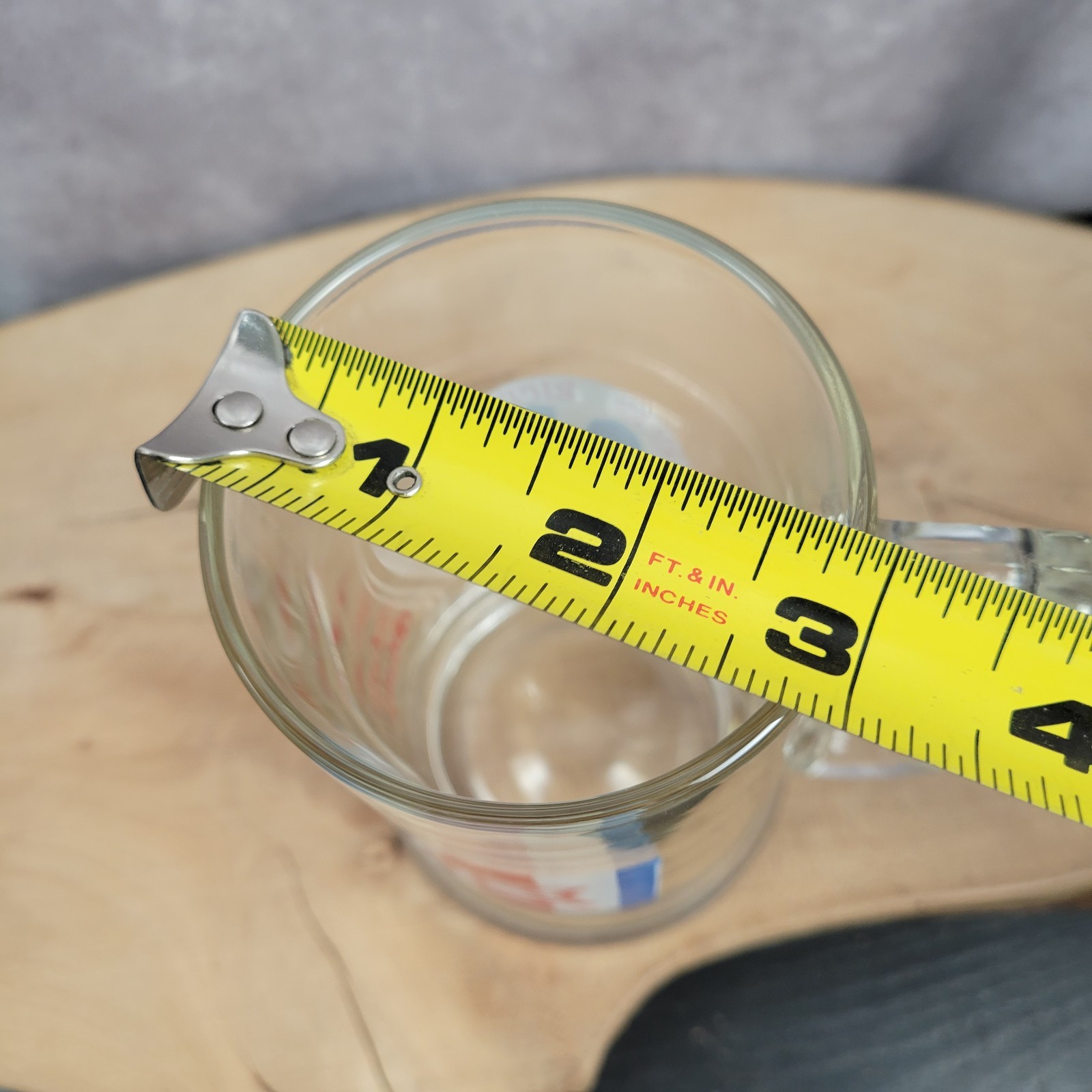 Blistex Pharmacy Advertising Glass Mug Stein America's Bicentennial US 1976 VTG