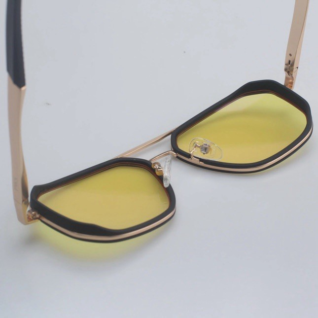 Peak Wellness Supply - Metal Frame Blue Light Blocking Glasses Yellow Lenses