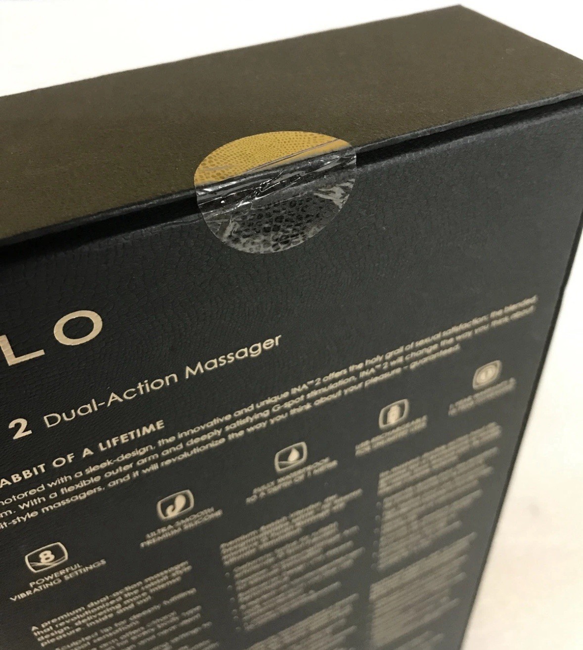 LELO INA 2 Dual Action Personal Massager Orange New Sealed