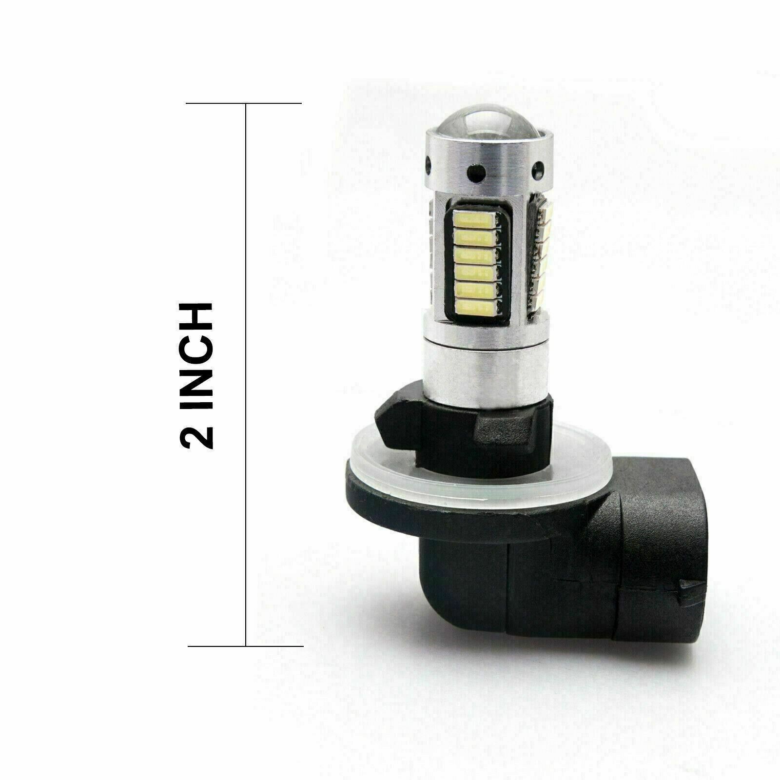 For Harley Davidson 2006-2017 Xenon White 881 LED Bulbs Passing Spot Fog Lights