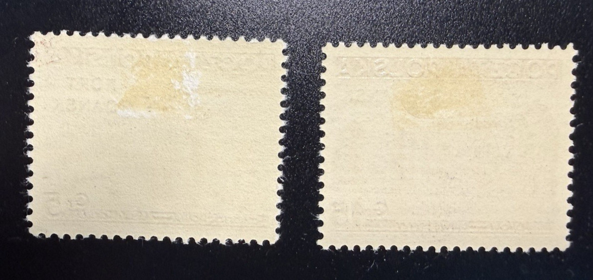 POLAND, PORT GDANSK, DANZIG 1937 Cpl set (2) Scott 1K31-1K32 Mint Hinged*