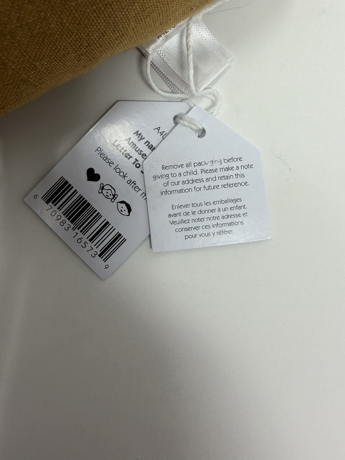 Genuine Amuseables Letter To Santa Jellycat Comes With All Tags NO DUST BAG