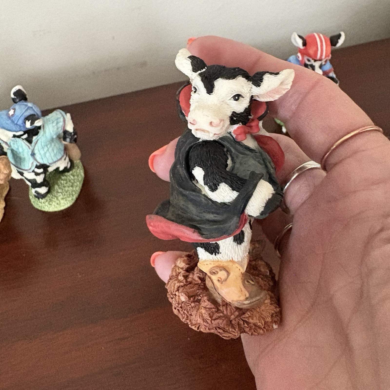 Ganz Cowtown Collection Figurines Lot Of 5 - 1992 & 1995-Please Read Description