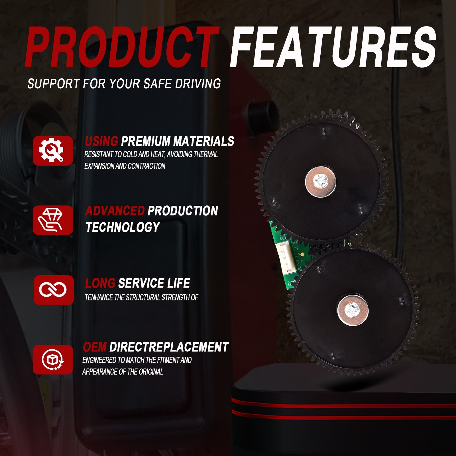 Travel Module Encoder Kit For liftmaster 98022 8500 8500w 3800P LJ8900W 041B8861