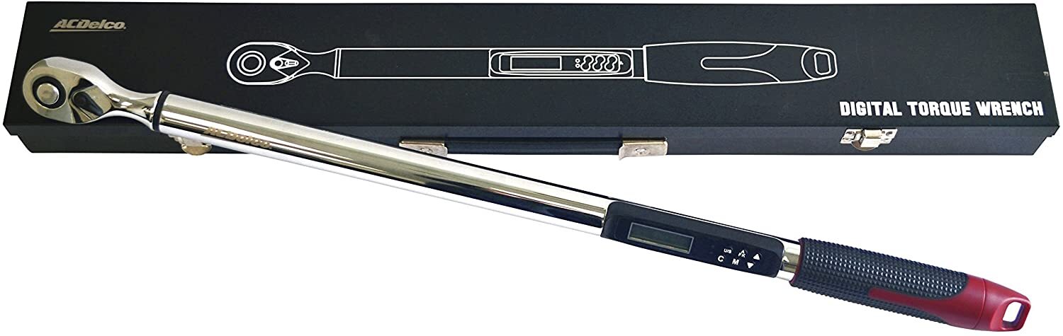 ACDelco Tools ARM303-4A 1/2” Angle Digital Torque Wrench12.5 – 250.7 ft-lbs