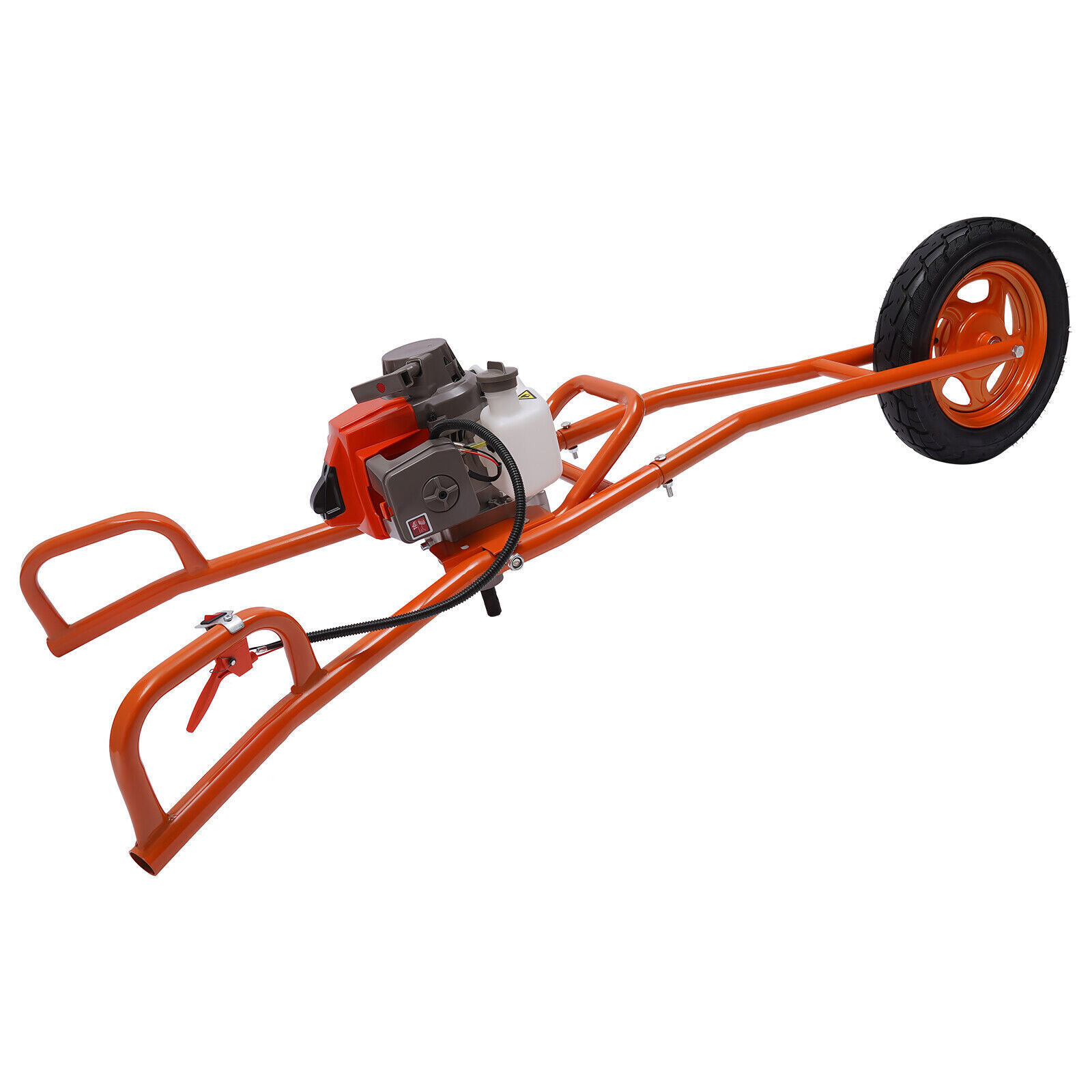 63cc 3hp Gas Powered Post Hole Digger 11" Earth Auger Drill