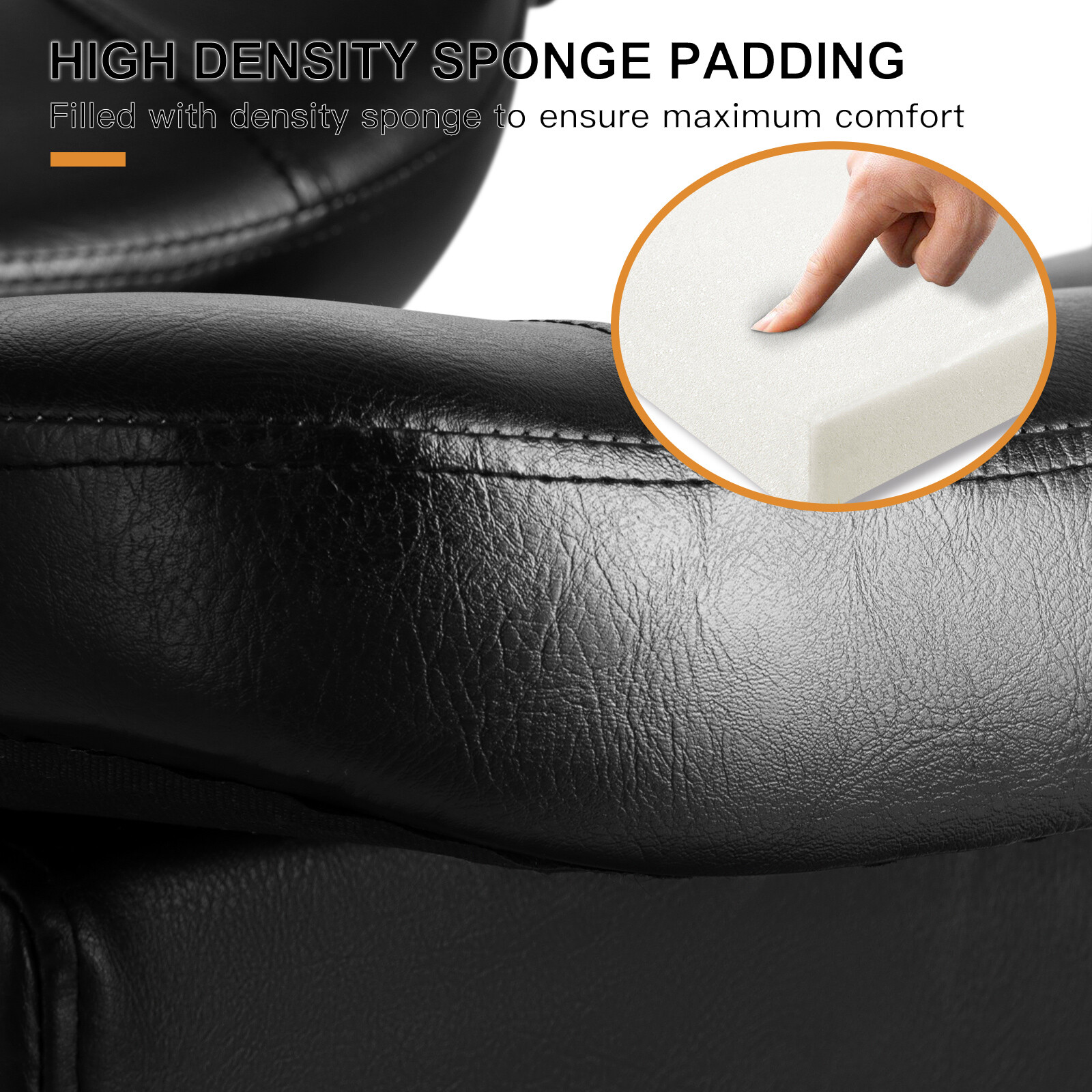 Shampoo Backwash Barber Chair Ceramic Bowl Sink Beauty Spa Salon W/Foot Pedal