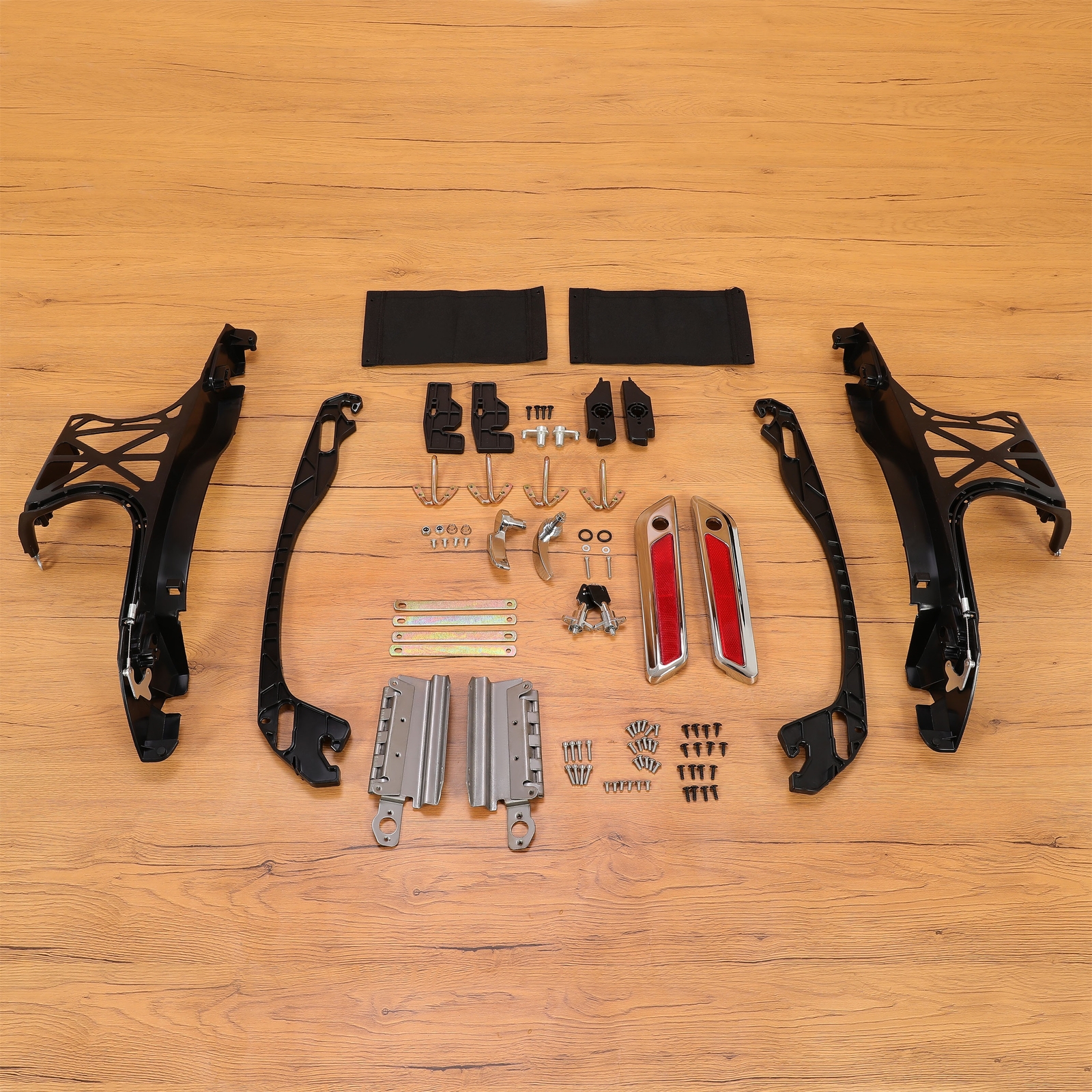 Hard Saddle bags Hardware Latch Hinge Lock Kit For Harley 2014-2023