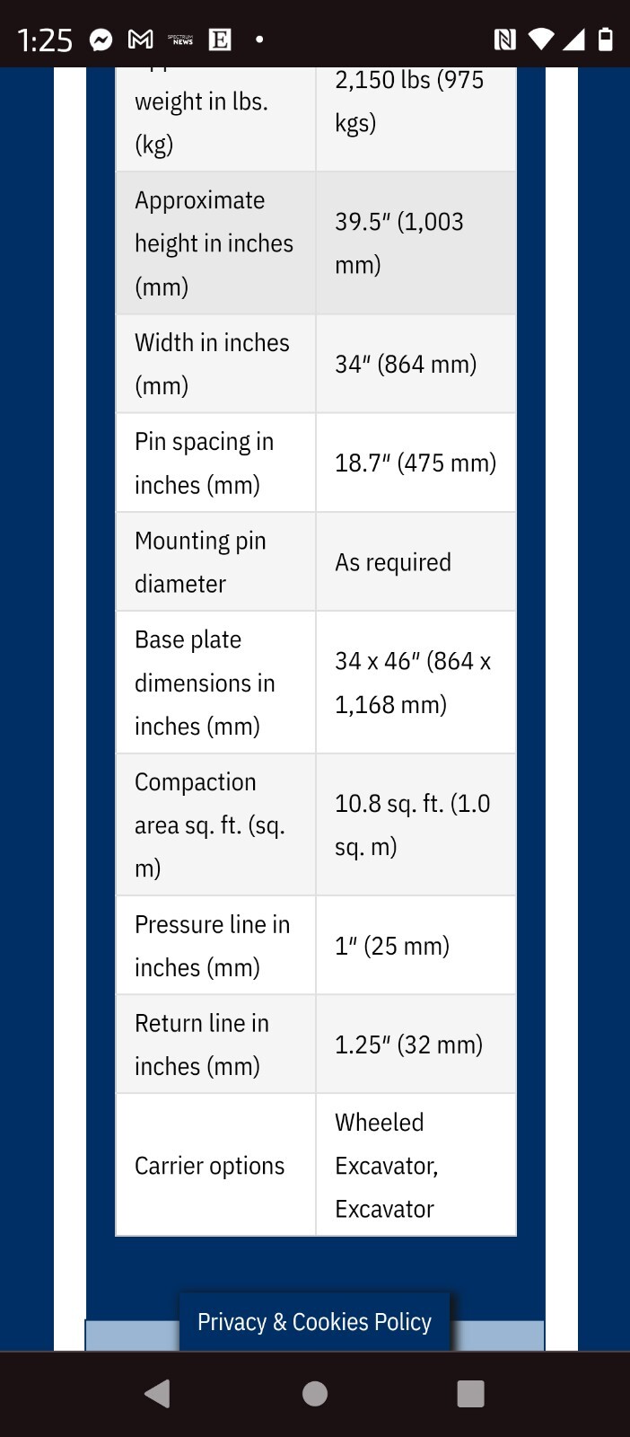 Plate Compactor Attachment For Excavator