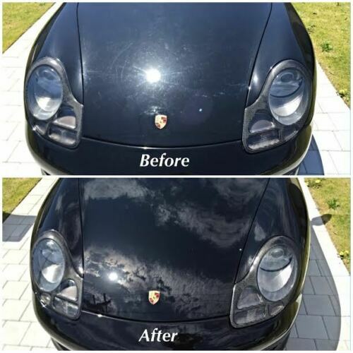 Black Car Color Wax Scratch Remover Carnauba Polish motorcycle Boat RV 10oz HS