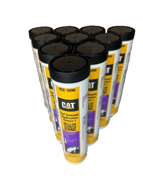 Cat Extreme Application Grease 1 10x14oz 452-5996 5% Moly EP1 Calcium Sulfonate