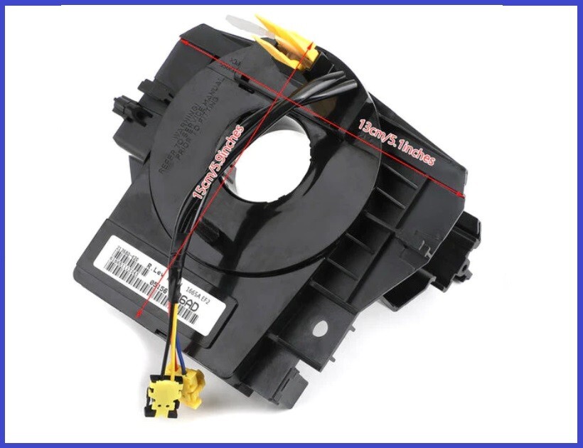 OEM MOPAR CLOCK SPRING with ANGLE SENSOR Steering Wheel -For Jeep Wrangler 07-18