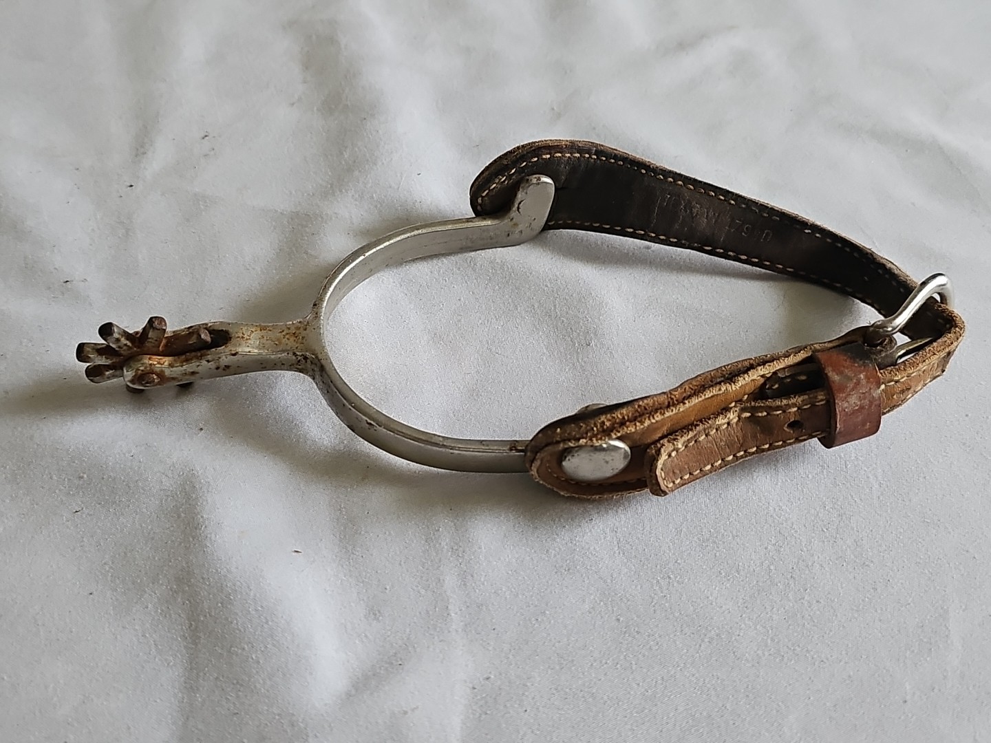Vintage North & Judd 8 Point Cowboy Rodeo Riding Spurs