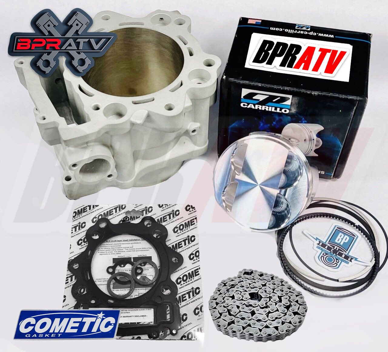 Raptor 700 108mm Big Bore Stroker Rebuild Complete 815cc Top Bottom Assembly Kit