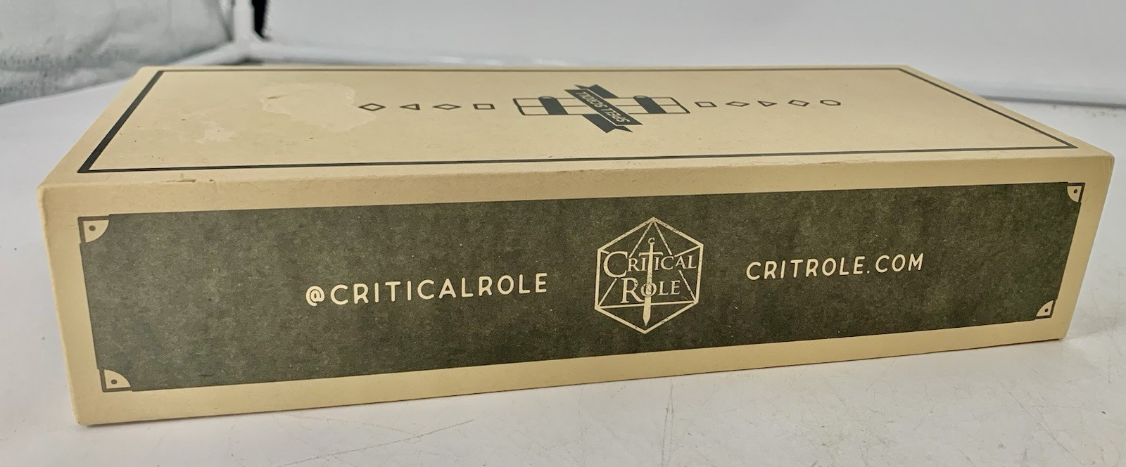 Fortune's Favor Dice Spell Scroll - Critical Role Mighty Nein Vox Machina