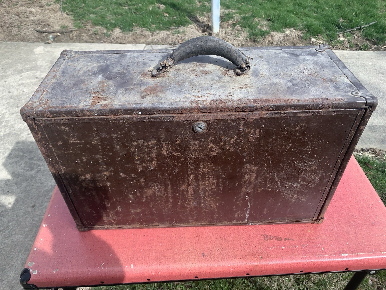 Survivor Metal Clad/Wood Machinist Toolbox Possibly SIPCO MFG ? Needs TLC