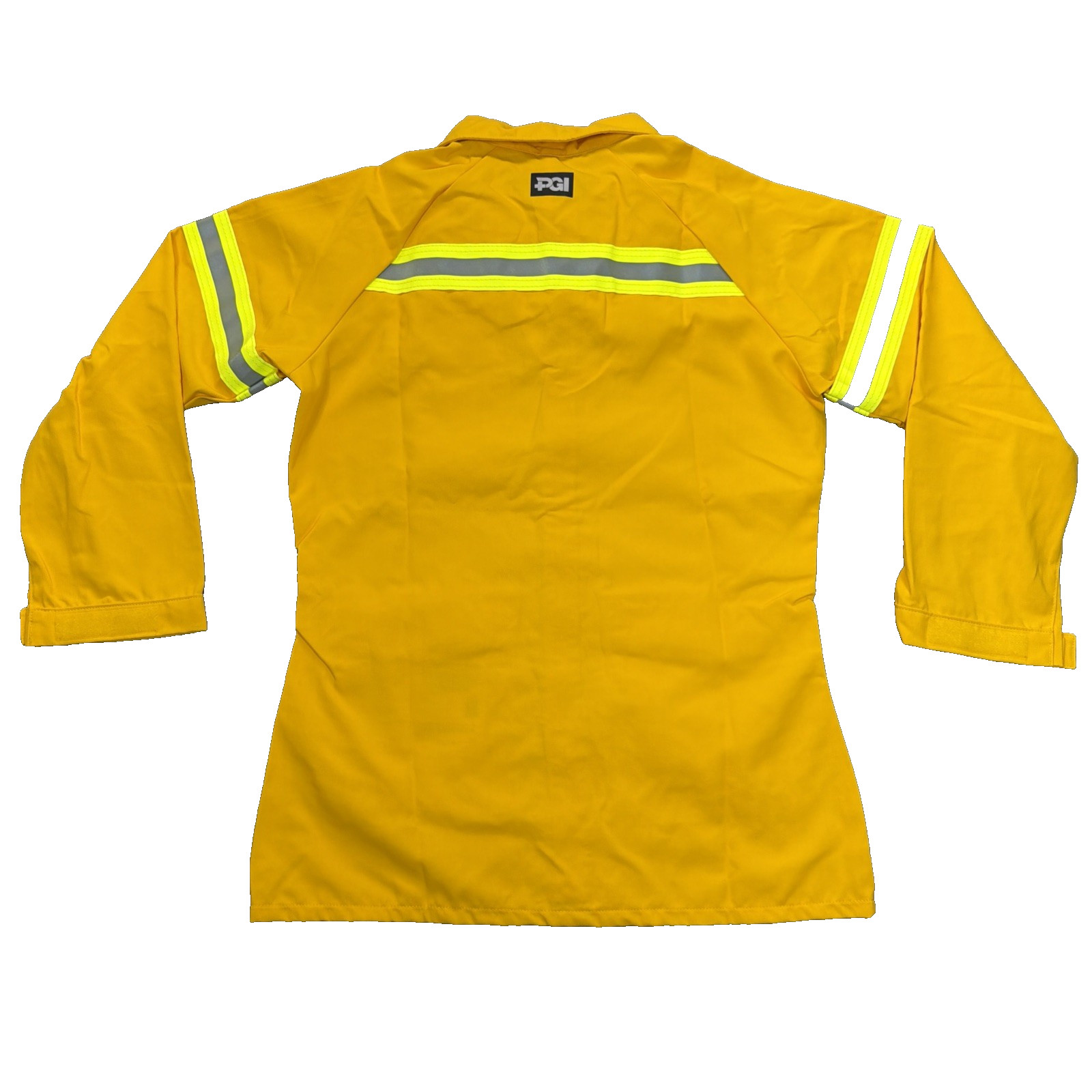 Fireline Smokechaser Deluxe Coat XL Reg 7oz Tecasafe Yellow PGI Shirt Wildland