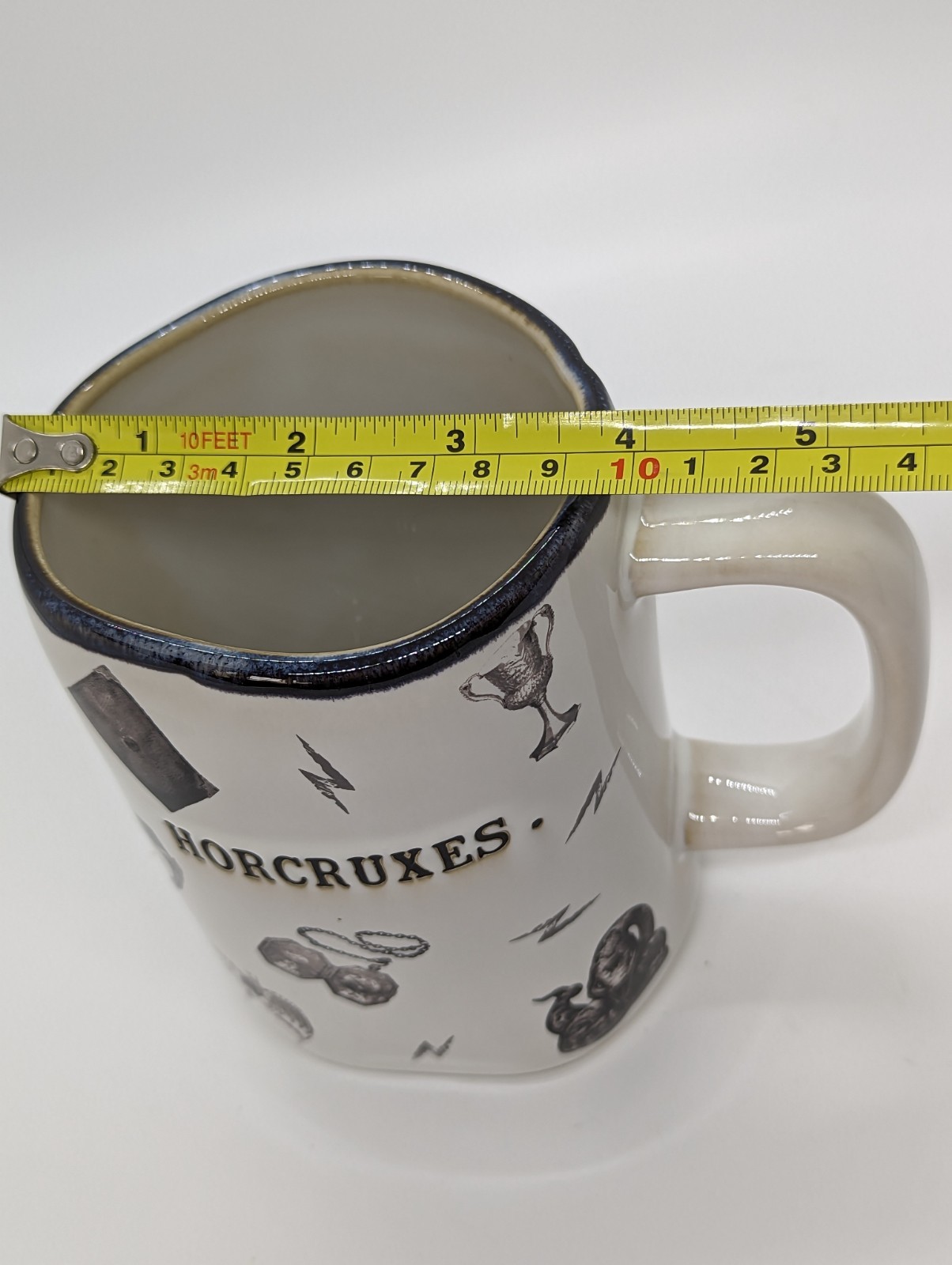 HORCRUXES . Harry Potter Rae Dunn Mug Collectible Wizard Magic Fantasy 20oz