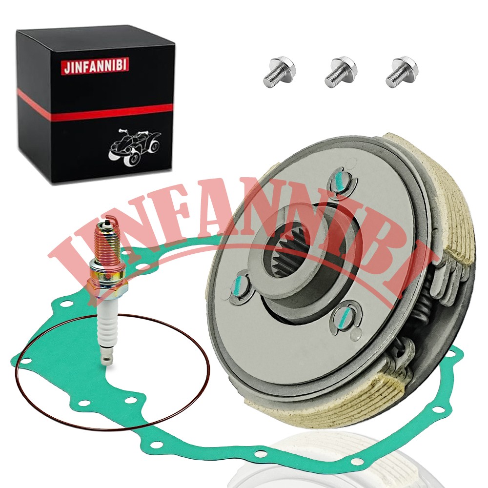 Wet Clutch Assembly Kit & Cover Gasket for Honda Sportrax 250 TRX250EX 2001-2008