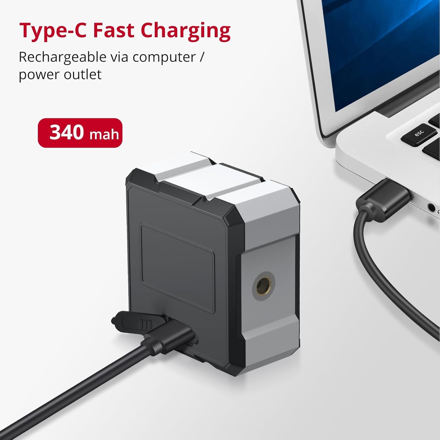 360° Digital Protractor Laser Level Box Magnetic Angle Finder Gauge Inclinometer