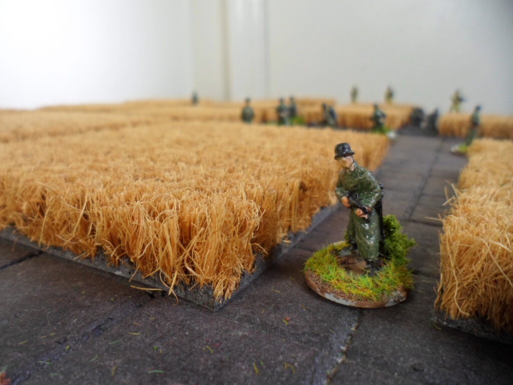 Fields 15mm 20mm 25mm 28mm (12) 1/72 Small Set Wargame Terrain