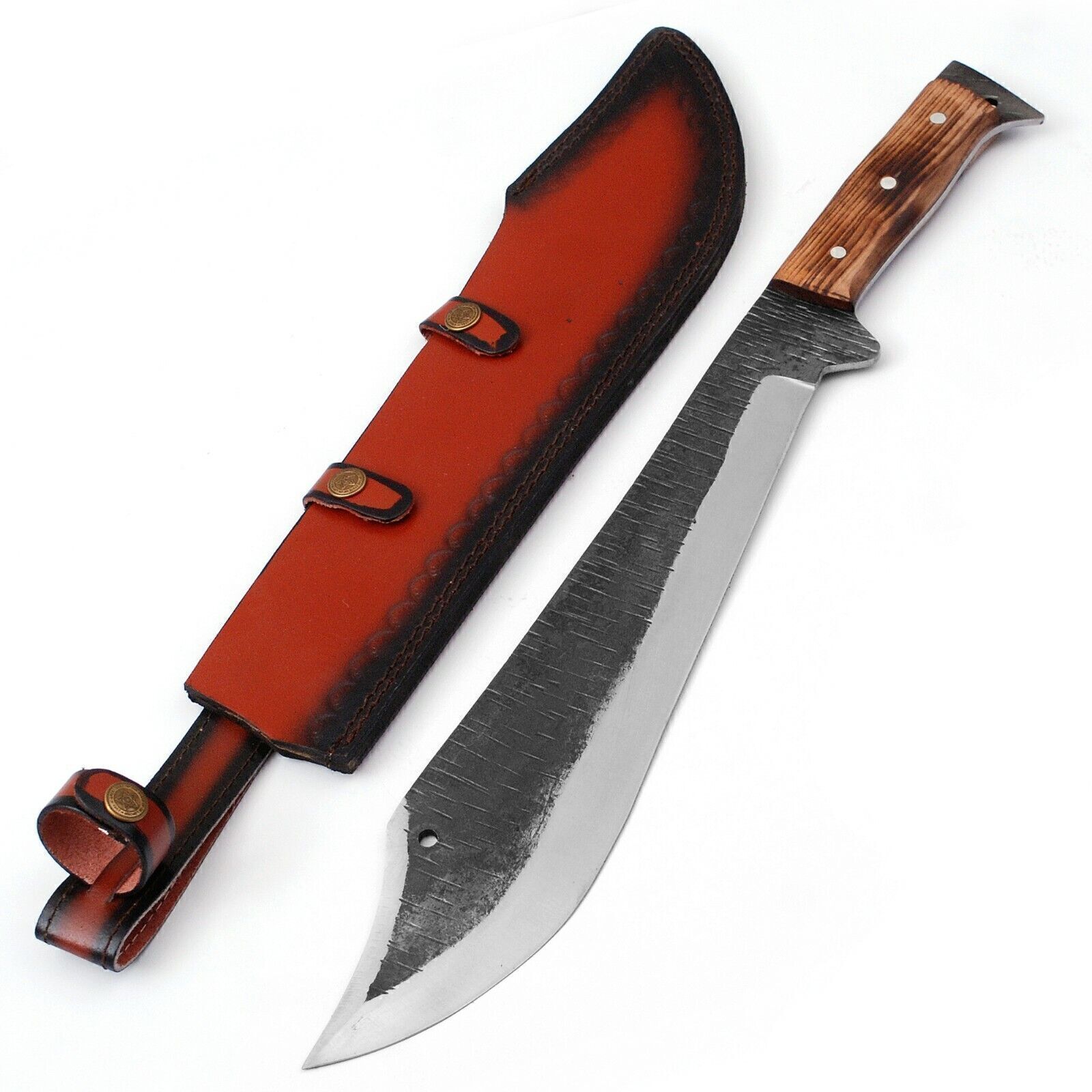 Into The Wild Machete - Carbon Steel Full Tang Fixed Blade Outdoor Hunting Knife