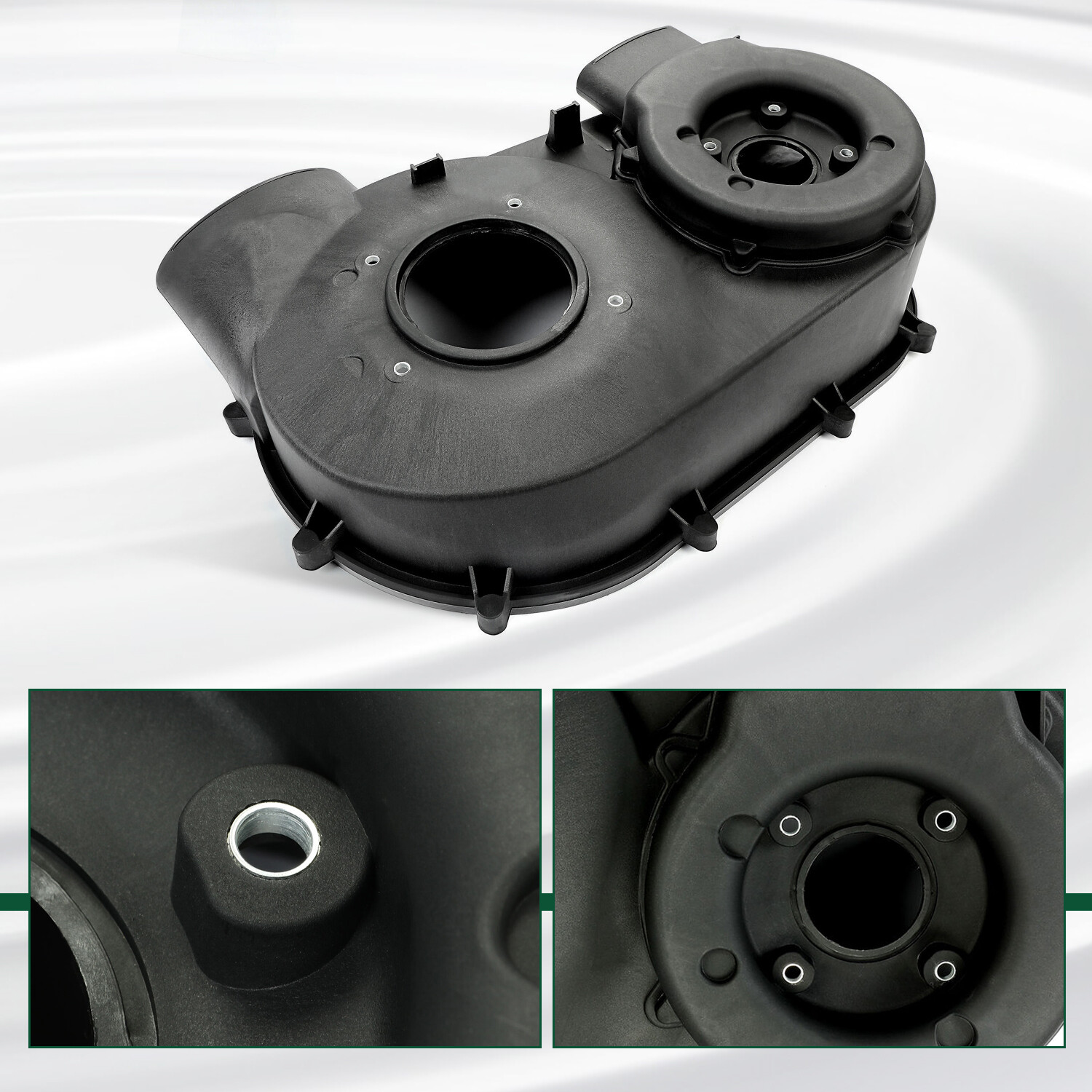 Clutch Back Inner CVT Variator Belt Cover Air Guide For Can Am 17-22 Maverick X3