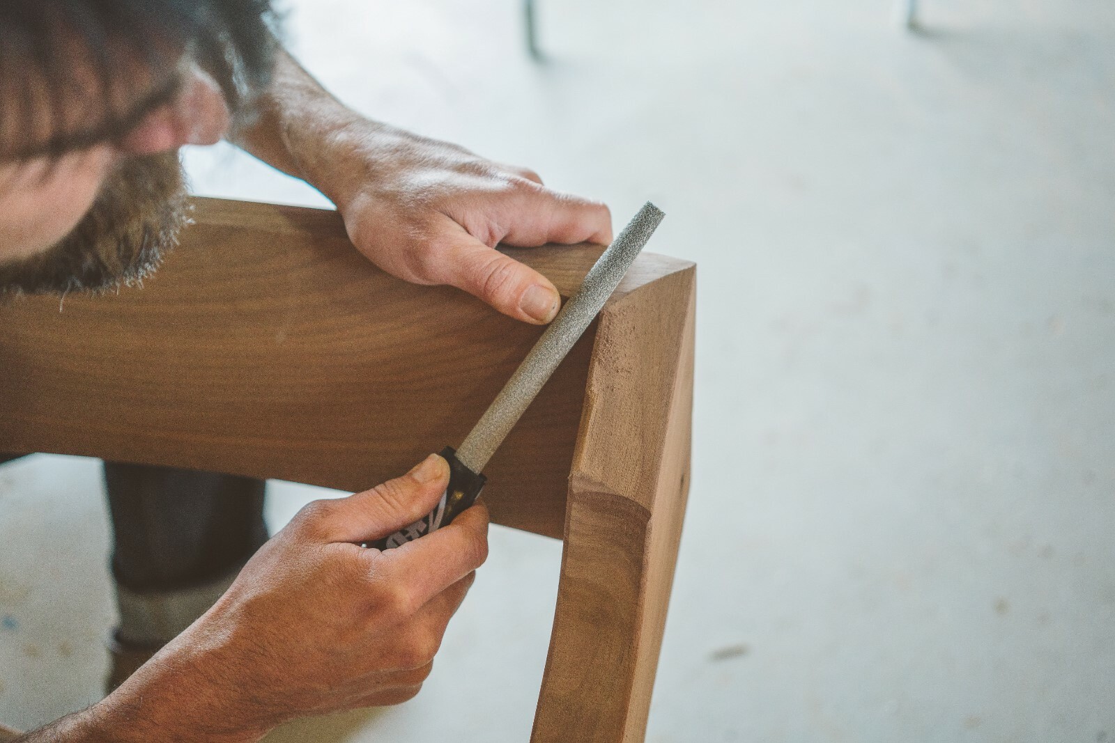 Kutzall Original 8" Half Round Hand Rasp, Fine (HR8170)