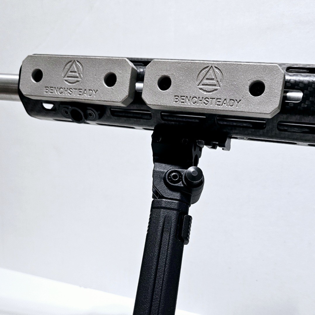 Handguard Weight / Forend Weight | M-LOK Weights Sandblasted | 14.6 Oz Per Pair