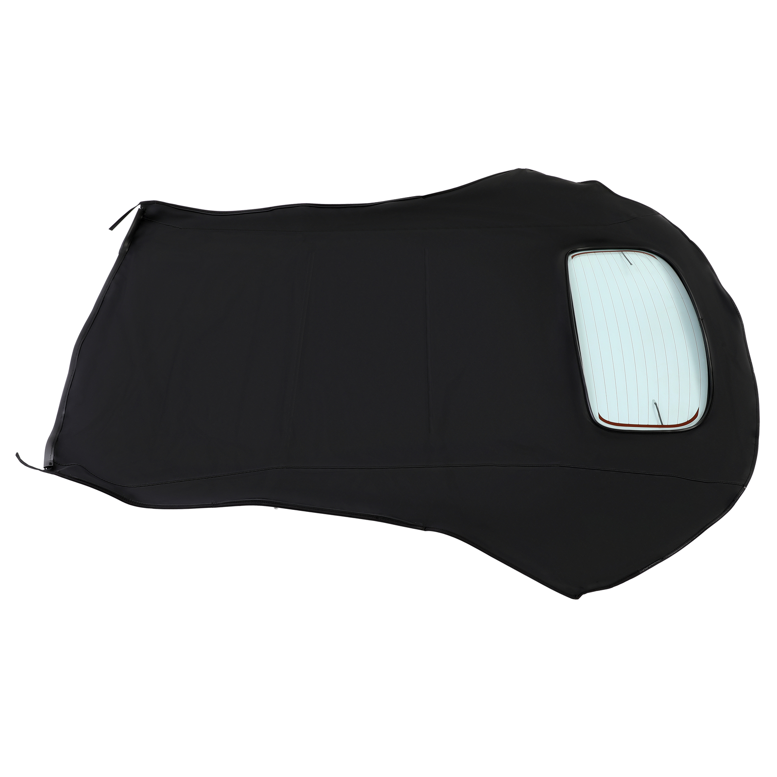 Black Convertible Soft Top Clear Heated Glass Window For Volkswagen Beetle 03-10