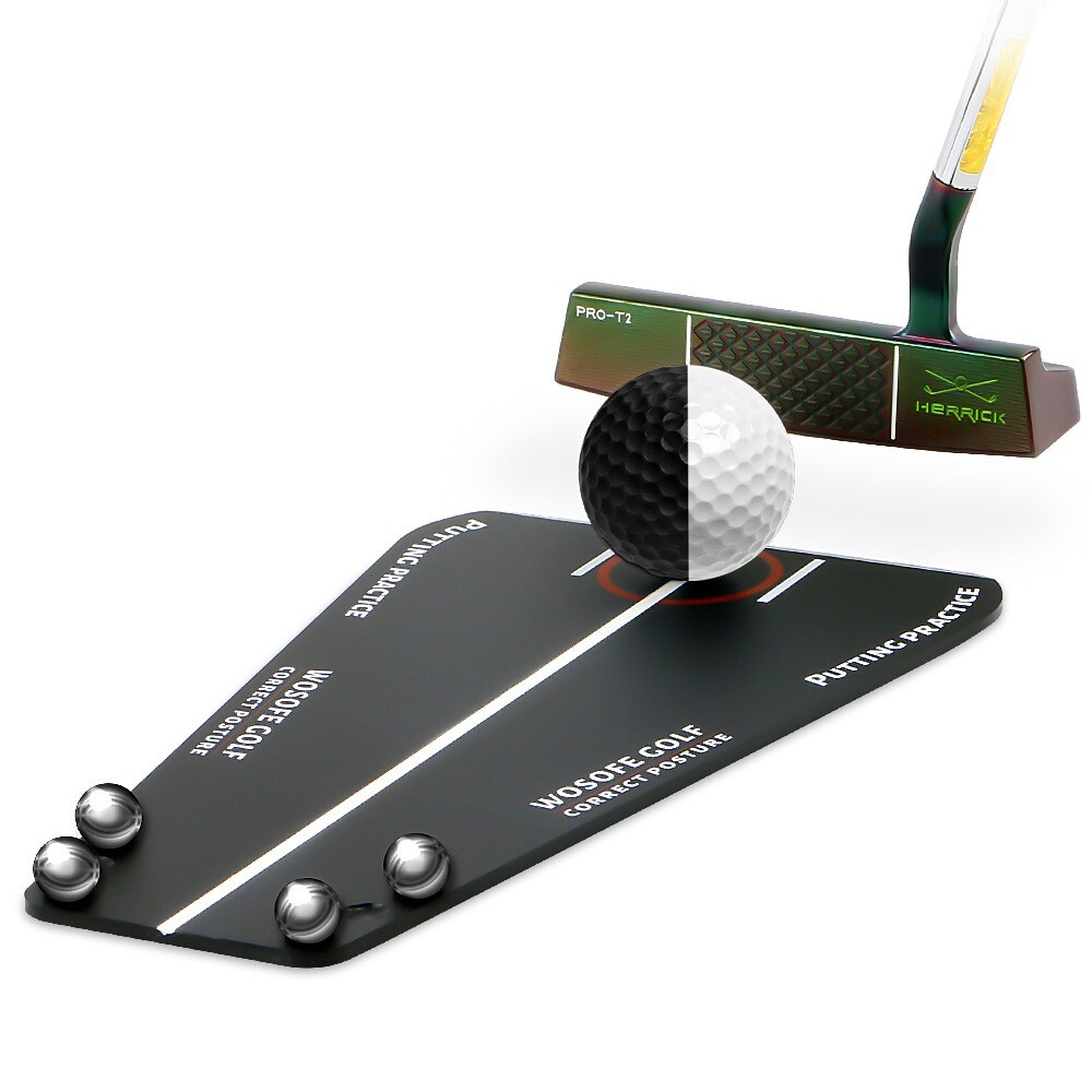 New Golf Putting Tutor Golf Putting Instructor Alignment Aid Golf Swing Trainer