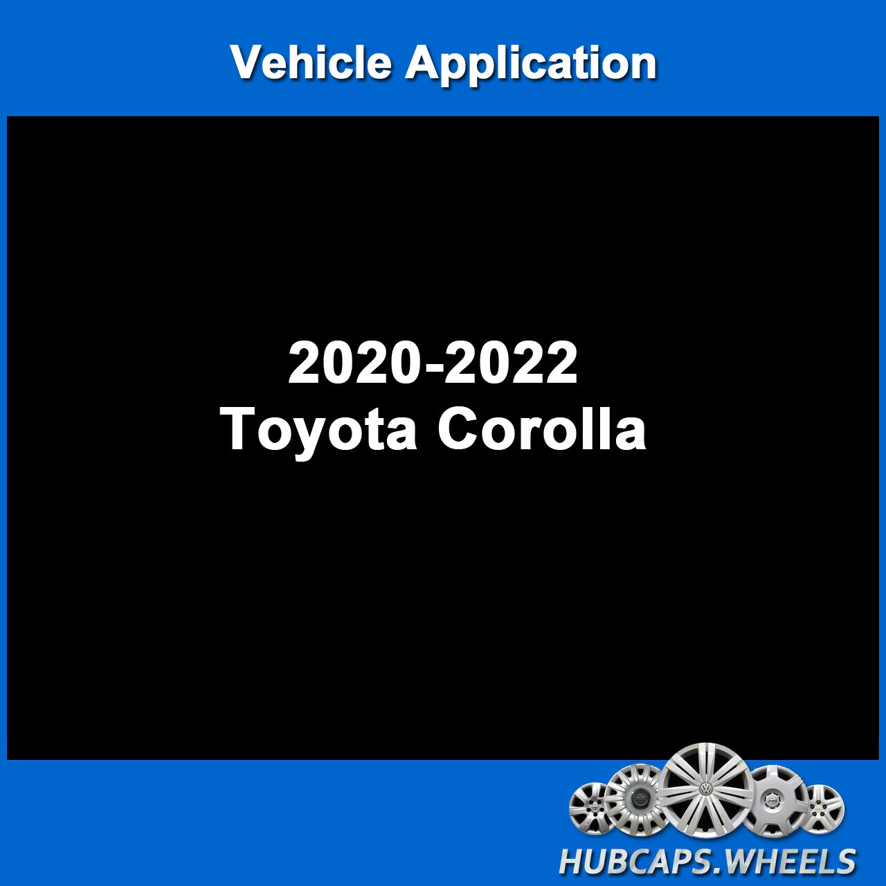 Hubcap Set for Toyota Corolla 2019-2024 - OEM Factory 16-inch Wheel Cover 61191