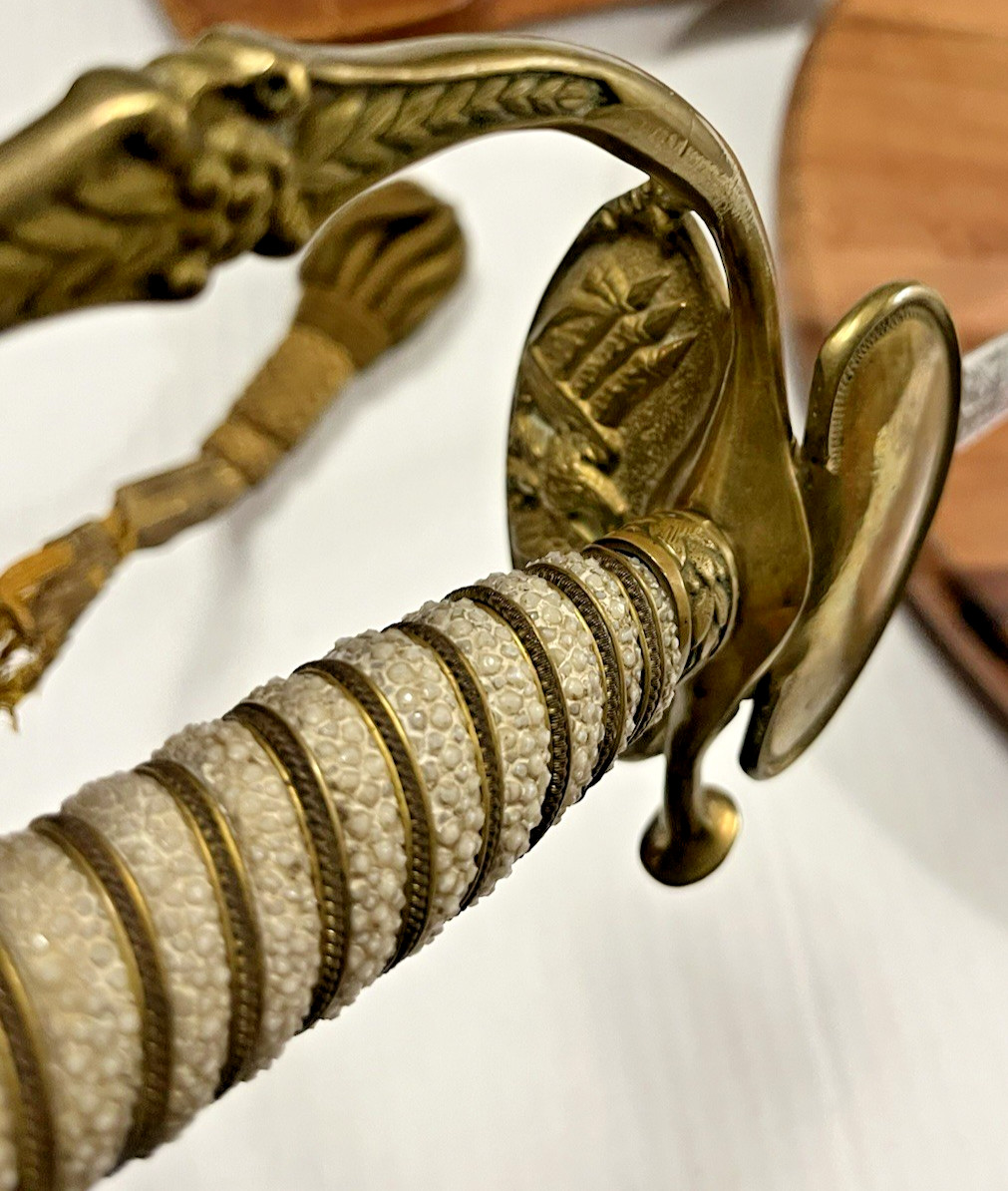 Horstmann Civil War Era Officer's Sword with Scabbard and Leather Sheath, NICE!