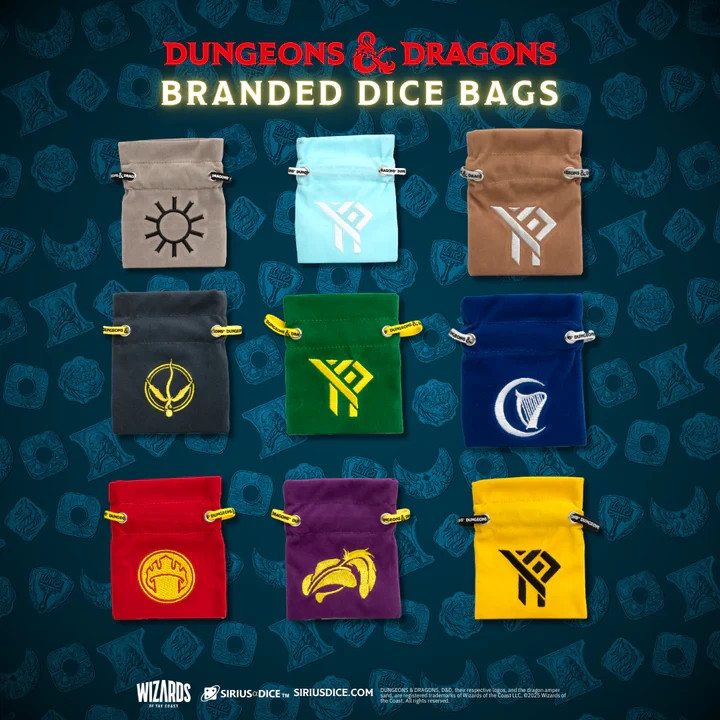 SIRIUS DICE - D&D Waterdeep: Yawning Portal Treasure Packs Display (25 Packs)