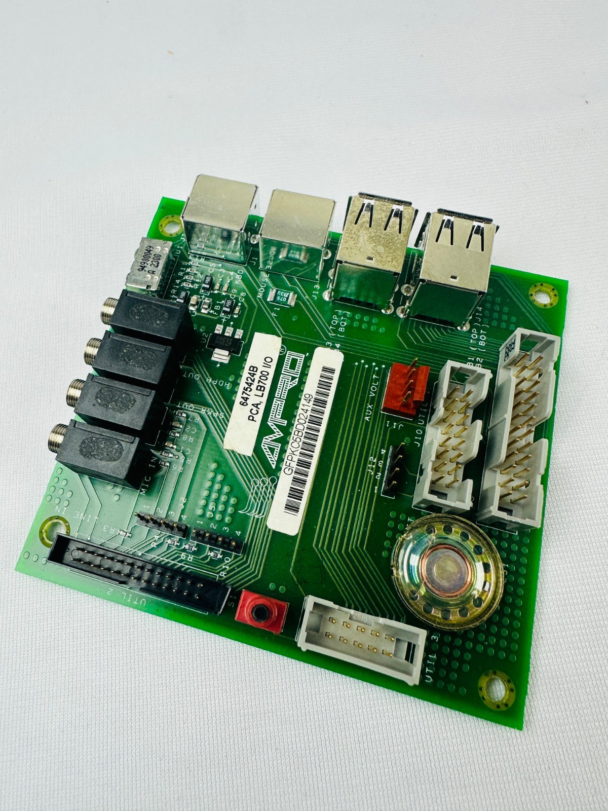 Ampro 6475424B LB700 PC/104 I/O Card with Audio, USB, Keyboard, and Mouse