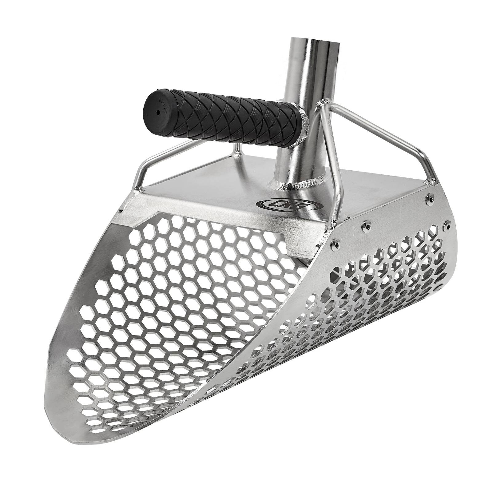 CKG Sand Scoop for Metal Detecting Carbon Handle Pole Shovel Scooper Shelling