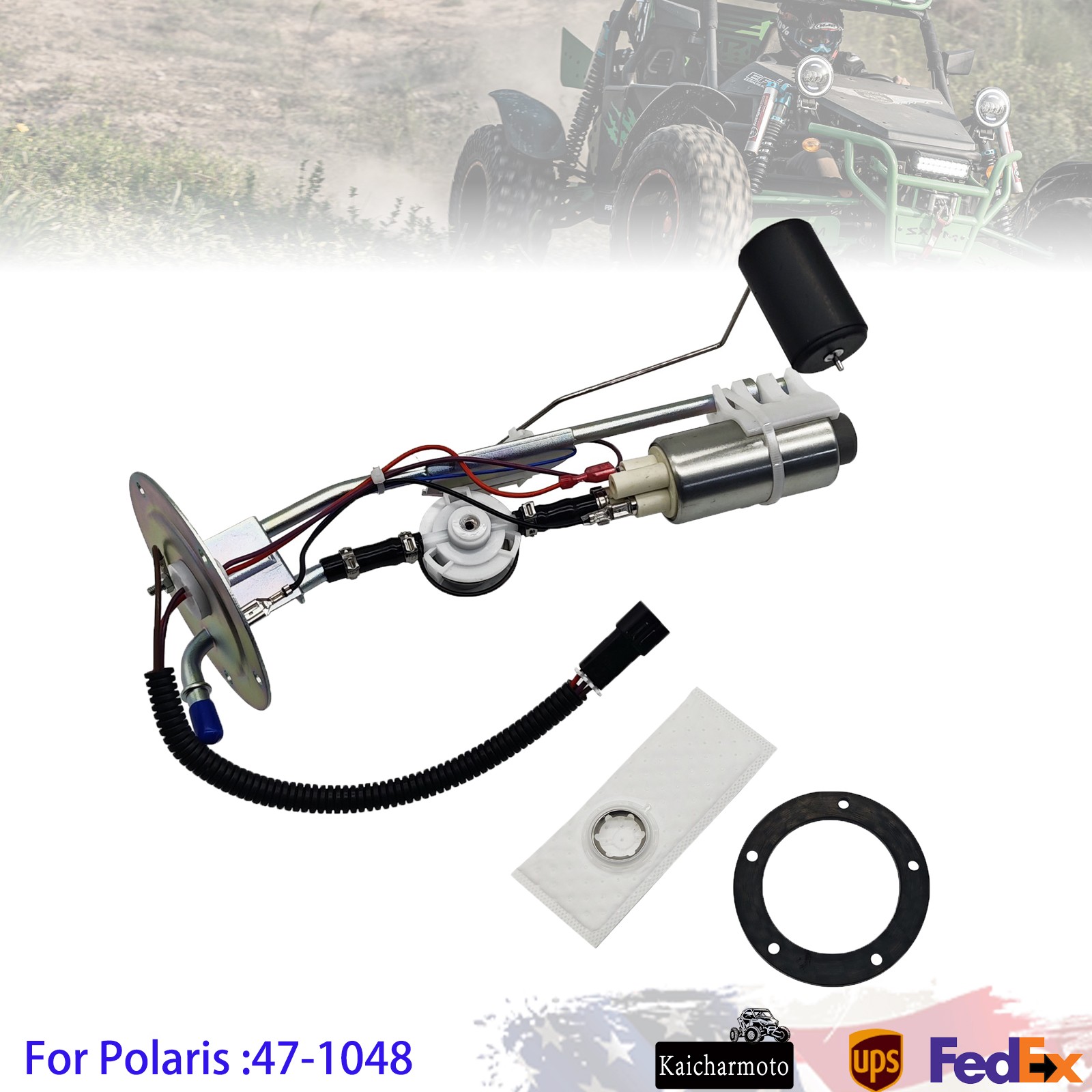 New Fuel Pump Assembly For Polaris Sportsman X2 500 EFI 2006 5 Bolt 47-1048