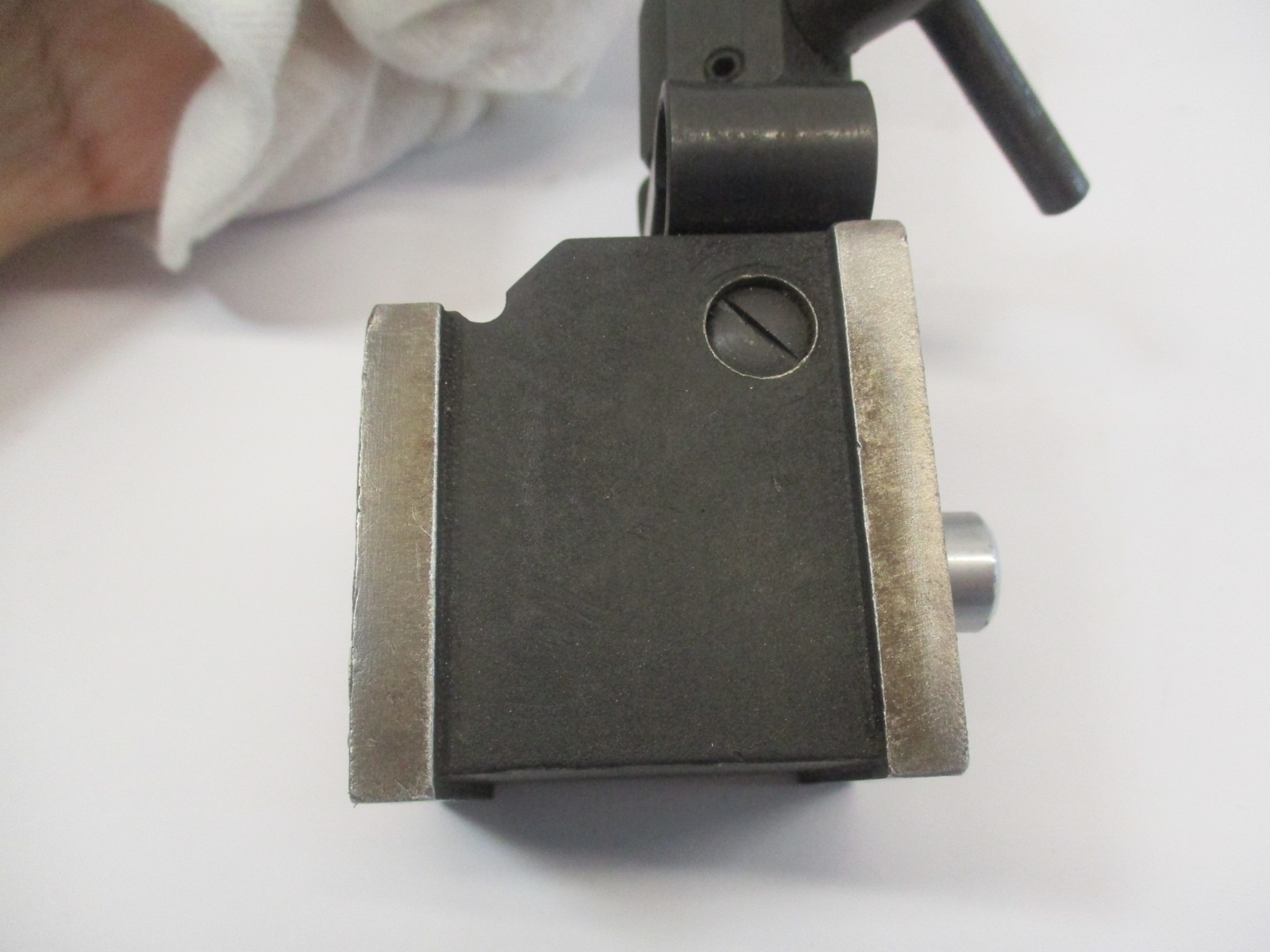 STARRETT # 657 MAGNETIC BASE & One Lever Lock Flex-O-Post Arm & Snug EC