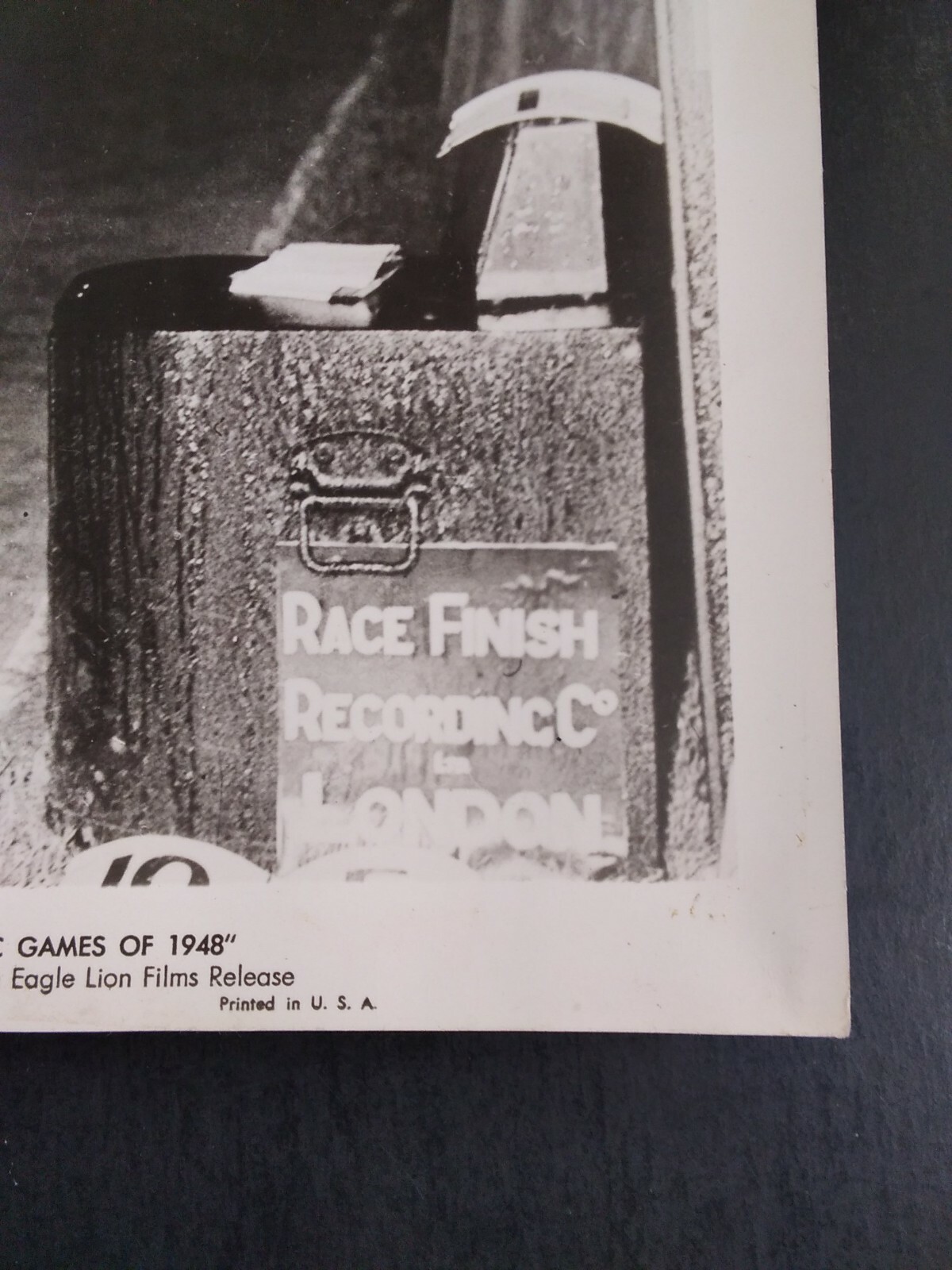 Olympics 1948 Movie Rare Promo Photo Original 8x10 Track Runner