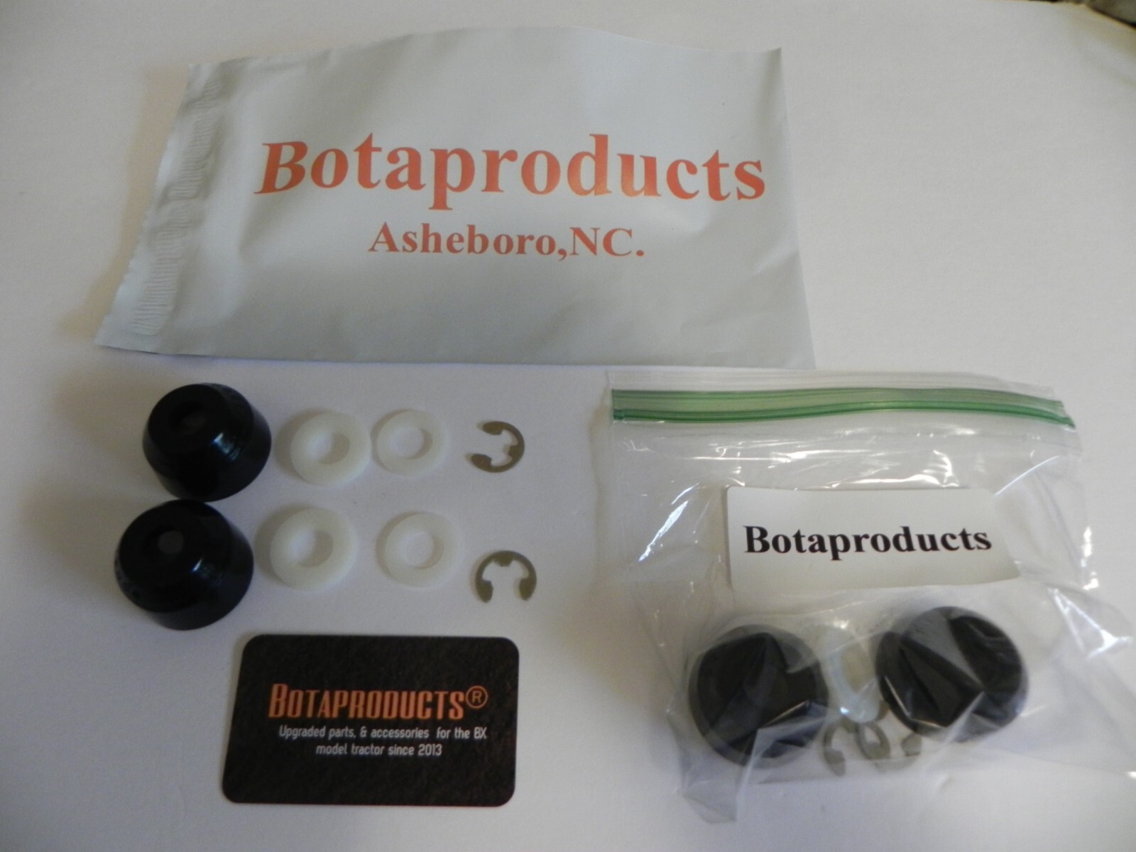 Kubota BX,B,GR Inner Tie Rod Boots (2) USA made not China copy 1 yr warranty