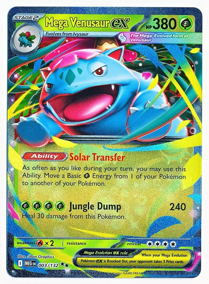 Pokemon Mega Evolution Series - All Double Rare EX - NM or Better - You Pick