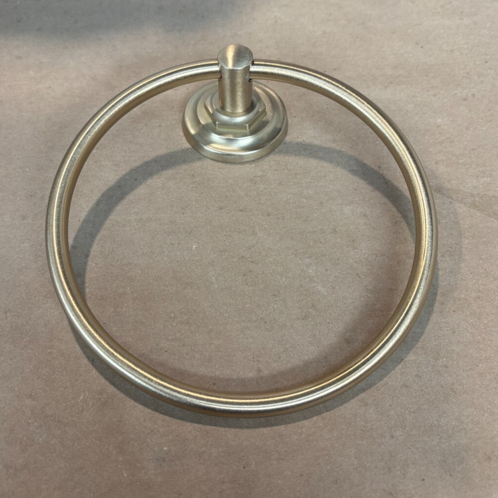 California Faucets 30-TR-SBZ Bathroom Wall Mounted Towel Ring SATIN BRONZE New