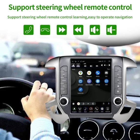 Linkswell GEN4 Android Car Stereo Radio For 2014-2019 CHEVY SILVERADO GMC SIERRA